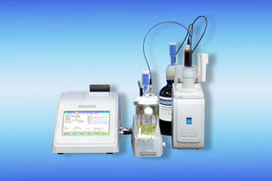 Volumetric Titrator comes with 7.5 in. color touch screen.