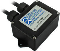 DC Linear Actuator Controller is sealed to IP65.