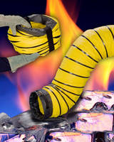 Insulated Blower Hose is compressible for convenient storage.