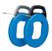 Fish Tape features impact resistant polypropylene casing.