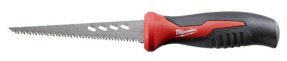 Hand Saw features rubber comfort grip.