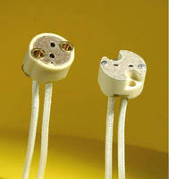 Sockets come with G4 bi-pin base and 6 in. insulated leads.