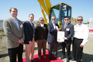 Komatsu America Corp. Recognized by City of Los Angeles for Commitment to Green Technology