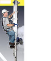 Motorized Ladder Climb Assist System is fall-arrest rated.