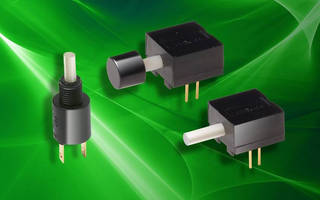 Subminiature Detect Switches feature through-hole design.