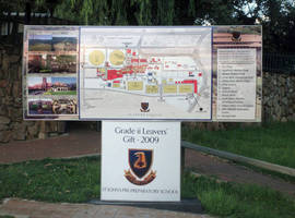 Vista System's Elegant Mini Billboard Sign Was Recently Installed at ST Johns Private School, Johannesburg, South Africa