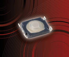 Ultra-Miniature Tactile Switch features IP57 sealing,.