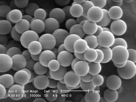 Silica Microspheres are offered in sizes down to 1.5 microns.