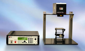 DPSS Laser Marking System handles high volume throughput.