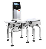 Checkweighers inspect both light and heavy packages.