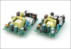 AC-DC Power Supplies are available in 10 and 15 W models.