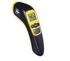 IR Non-Contact Thermometer aids safe testing of moving parts.