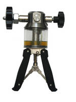 Hydraulic Hand Pump delivers up to 15,000 psi of pressure.