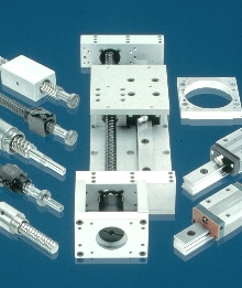 Linear Motion System offers choice of rails and drives.