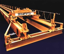 Overhead Bridge Cranes are custom built to Class D specs.