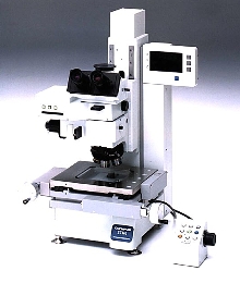 Measuring Microscope reads out in microns.