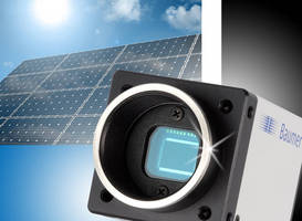 Near Infrared Camera helps optimize solar cell production.