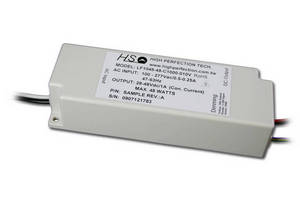 AC-DC Switching Power Supply suits dry and damp locations.