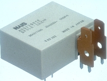 Latching Relay handles 30 amps.
