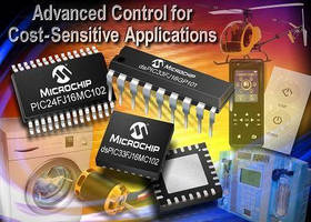 Microchip Brings Advanced Control to Cost-Sensitive Designs with New PIC® MCUs & dsPIC® DSCs