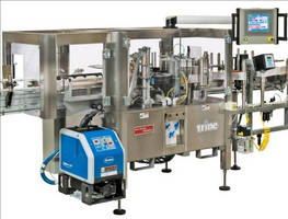 Roll-Fed Labeling System handles up to 600 bottles/min.