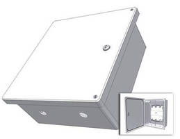 Oberon Model 1025-00 Indoor/Outdoor Enclosure Provides Security, Convenience
