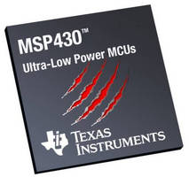 TI's New  Wolverine  Microcontroller Platform Slashes Power by 50 Percent Versus Any Other Microcontroller in the Industry