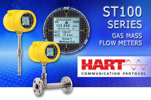 Revolutionary ST100 Air/Gas Flow Meter Obtains Full HART Certification