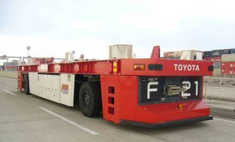 Toyota Industries' Automated Guided Container Transport System Named '2012 Good Design Best 100'