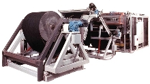 Slitter/Sheeter offers shaftless unwind.