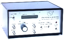Amplifier powers two channels.