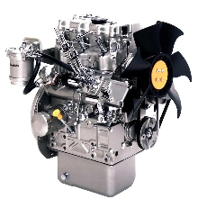 Engine offers compact dimensions.