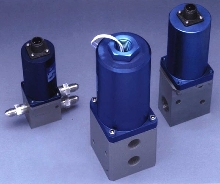 Solenoid Valves allow bi-directional flow.