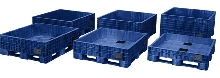 Transport Tubs eliminate air in shipping and storage.