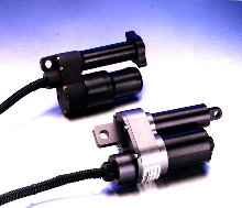 Linear Actuator transmits thrust actions.