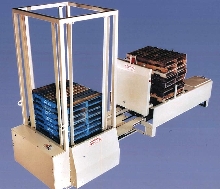 Load Transfer Station includes pallet dispenser.