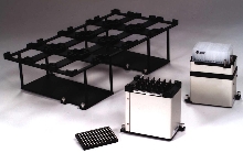 Labware Positioners add flexibility to liquid handling system.