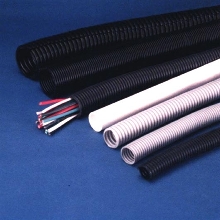 Conduit protects cable in various applications.