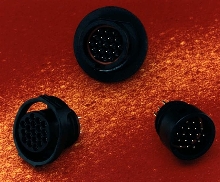 Plastic Connectors accommodate 12 to 19 contacts.