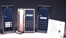 Intercom System provides hands-free or 2-way communication.