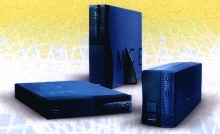 Uninterruptible Power Supplies protect networking equipment.