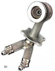 GE said additive manufacturing enabled a single-piece fuel nozzle design that got rid of 20 components that would have required assembly.
