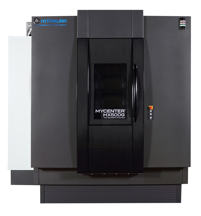 The Mycenter-HX500G from Kitamura is a 4-axis horizontal machining center designed for speed and precision.
