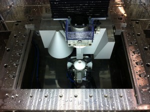 Fanuc's volumetric automatic taper compensation enhances taper accuracy on wire EDM parts.