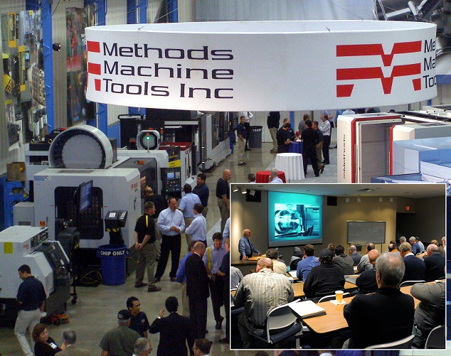 Before Methods Machine Tools and its equipment partners hit IMTS, they will collaborate on an open house at the distributor's Massachusetts headquarters.