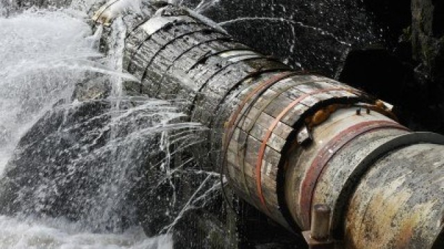 The frequency of broken water pipes -- some of which have been in use for decades or centuries -- is driving federal programs to incentivize infrastructure revitalization. Credit: U.S. Water Alliance