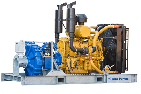 The BA-C250H45 bolt-on pump package from BBA Pumps can be equipped with different pumps for diverse applications.