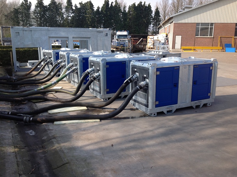 PT150 D200 pumps are designed by BBA for dewatering and wellpointing operations.
